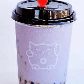 Hot Taro Milk Tea